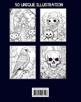 Halloween Livre de Coloriage Adulte Halloween Livre de Coloriage Adulte