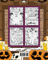 Corgis Happy Howloween Coloring Book