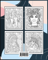 Native American Adult Coloring Book