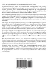 Behavioral Finance and Investor Psychology Behavioral Finance and Investor Psychology