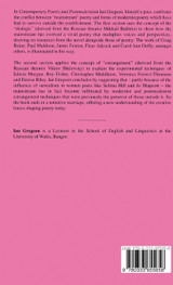 Contemporary Poetry and Postmodernism Contemporary Poetry and Postmodernism