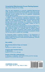Computerized Manufacturing Process Planning Systems Computerized Manufacturing Process Planning Systems