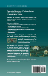 Conservation Management of Freshwater Habitats Conservation Management of Freshwater Habitats