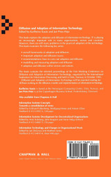 Diffusion and Adoption of Information Technology Diffusion and Adoption of Information Technology