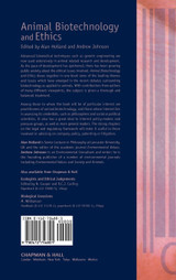 Animal Biotechnology and Ethics Animal Biotechnology and Ethics