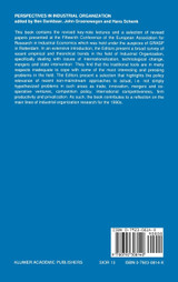 Perspectives in Industrial Organization