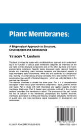 Plant Membranes Plant Membranes
