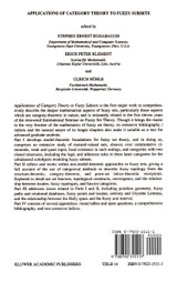 Applications of Category Theory to Fuzzy Subsets