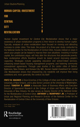 Human Capital Investment for Central City Revitalization Human Capital Investment for Central City Revitalization