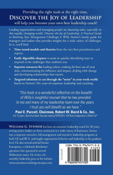 Discover the Joy of Leadership Discover the Joy of Leadership