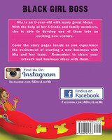 Black Girl Boss Story Coloring Book