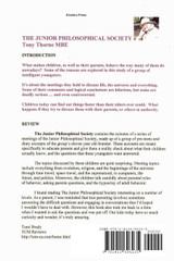 THE JUNIOR PHILOSOPHICAL SOCIETY