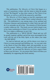 The Miracles of Christ The Miracles of Christ