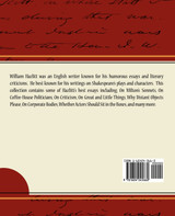 Table-Talk, Essays on Men and Manners