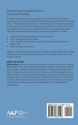 Environmentally Sustainable Viticulture