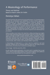 A Musicology of Performance A Musicology of Performance