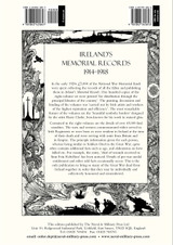 IRELAND'S MEMORIAL RECORDS 1914-1918 IRELAND'S MEMORIAL RECORDS 1914-1918