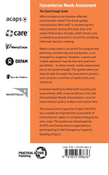 Humanitarian Needs Assessment