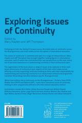 Exploring Issues of Continuity