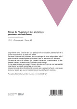 Revue de l'Agenais et des anciennes provinces du Sud-Ouest