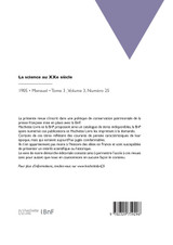 La science au XXe siècle