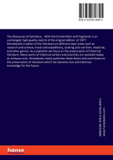 The discourses of Epictetus; The discourses of Epictetus;