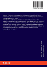 Outlines of Cosmic Philosophy Based on the Doctrine of Evolution Outlines of Cosmic Philosophy Based on the Doctrine of Evolution