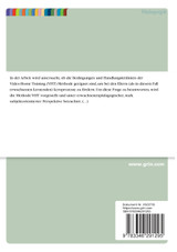 Die Methode Video-Home-Training (VHT) aus Sicht der Erwachsenenbildung