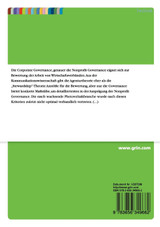 Corporate Governance und die Bewertung von Verbandshandeln am Beispiel des Bundesverbands Solarwirtschaft e. V.