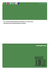 Zeit und Zeitlichkeit in Goethes Faust