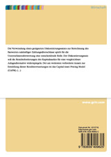 Ermittlung der Eigenkapitalrendite bei der Unternehmensbewertung. Zukunftsorientierte Verfahren Ermittlung der Eigenkapitalrendite bei der Unternehmensbewertung. Zukunftsorientierte Verfahren