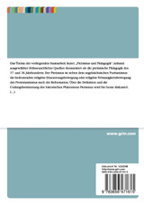 Die pietistische Pädagogik des 17. und 18. Jahrhunderts Die pietistische Pädagogik des 17. und 18. Jahrhunderts
