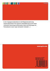 Die Leistungsfähigkeit globaler Umweltregime in der Weltumweltpolitik