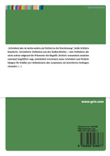 Absichten eines Idealisten. Schillers Projekt der Freiheit Absichten eines Idealisten. Schillers Projekt der Freiheit