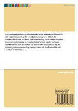 Kundenorientierung bei Mitarbeitenden im Dienstleistungssektor