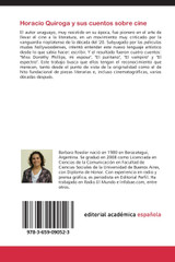 Horacio Quiroga y sus cuentos sobre cine Horacio Quiroga y sus cuentos sobre cine