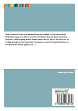 Der Einfluss des Modernisierungsprozesses auf den Freizeitgehalt Der Einfluss des Modernisierungsprozesses auf den Freizeitgehalt