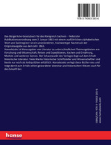 Das Bürgerliche Gesetzbuch für das Königreich Sachsen Das Bürgerliche Gesetzbuch für das Königreich Sachsen