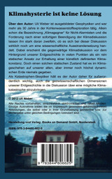 Klimahysterie ist keine Lösung