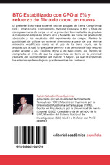 BTC Estabilizado con CPO al 6% y refuerzo de fibra de coco, en muros
