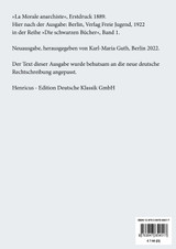 Anarchistische Moral (Großdruck) Anarchistische Moral (Großdruck)