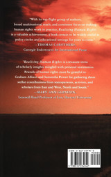 Realizing Human Rights