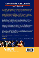 Francophone Postcolonial Studies