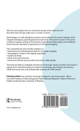 The Social Context of Ageing