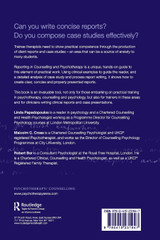 Reporting in Counselling and Psychotherapy