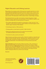 Higher Education and Lifelong Learning Higher Education and Lifelong Learning
