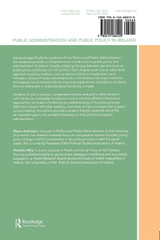 Public Administration and Public Policy in Ireland Public Administration and Public Policy in Ireland