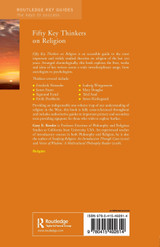 Fifty Key Thinkers on Religion Fifty Key Thinkers on Religion