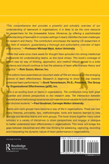 Team Effectiveness In Complex Organizations