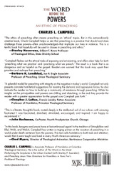 The Word before the Powers